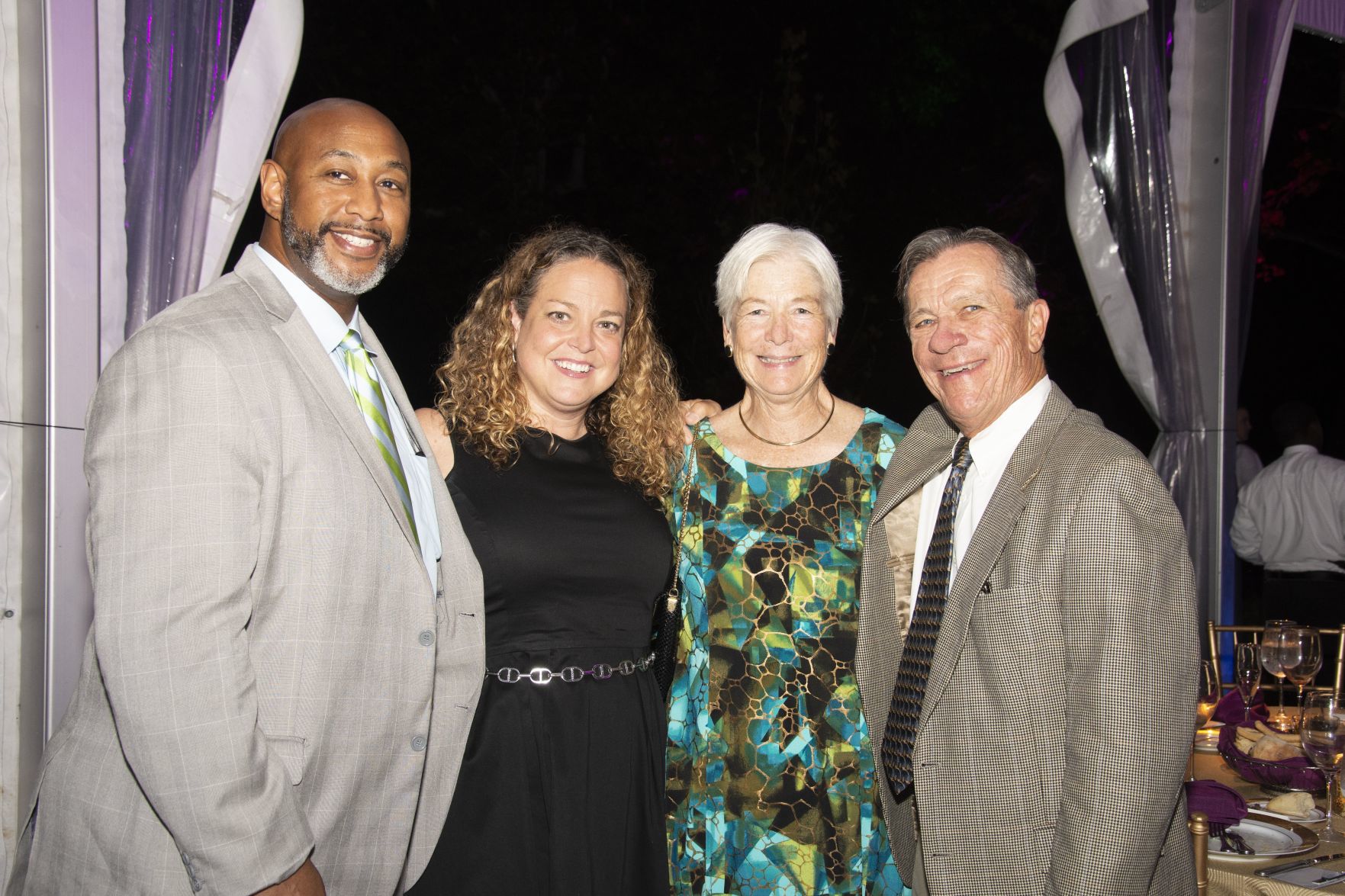 Brandon Blakey, Anne Grossman, Mary and John Risberg
